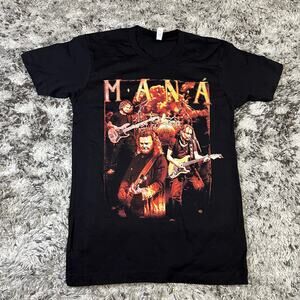 Mana Mexico Lindo Y Querido 2023 Tour Shirt Black sz S New